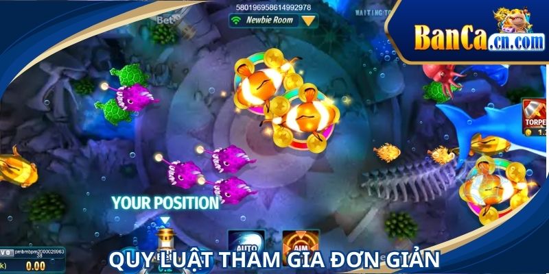 Tham gia dễ dàng với luật chơi cực kì đơn giản